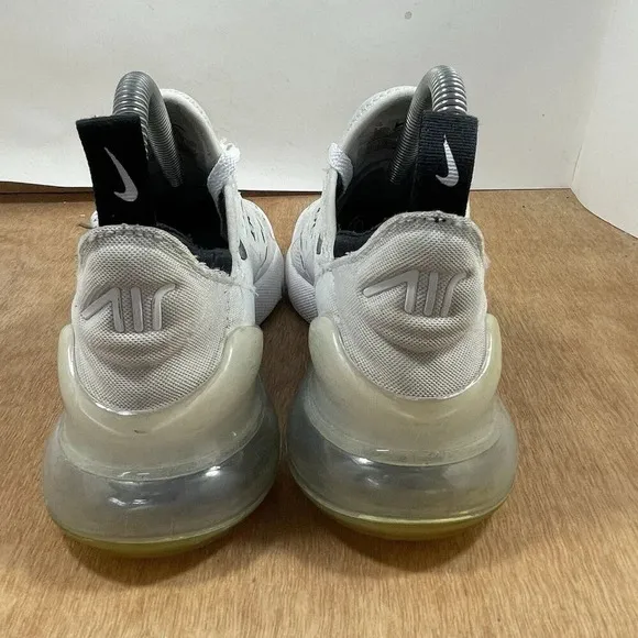 Nike Air Max 270 Women’s Size 5.5 White Black Womens Sneakers AH6789-100