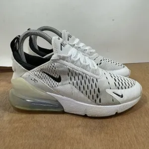 Nike Air Max 270 Women’s Size 5.5 White Black Womens Sneakers AH6789-100