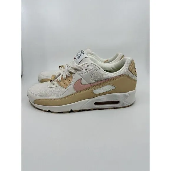 Nike Air Max 90 SE Sun Club Tan Arctic Orange DJ9997-101 Women's Size 10.5