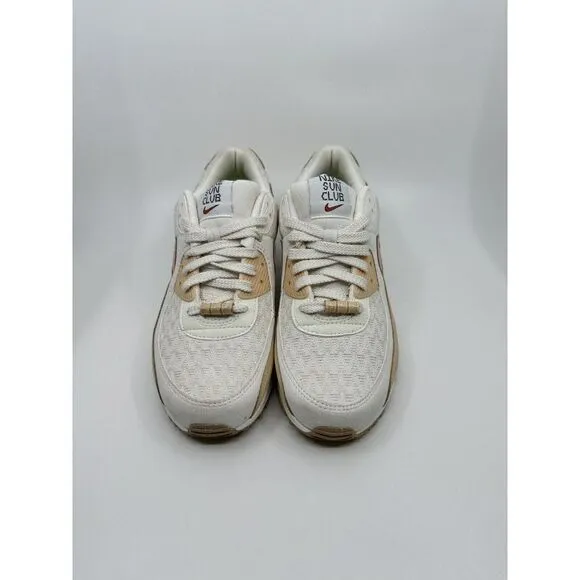Nike Air Max 90 SE Sun Club Tan Arctic Orange DJ9997-101 Women's Size 10.5