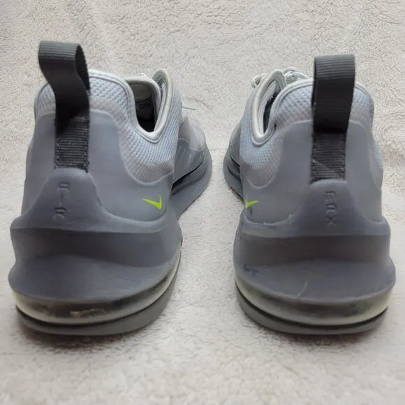 NIKE Air Max AXIS Pure Platinum Grey/Neon-Volt/Cool Grey AA2146-010✨️Mens 13