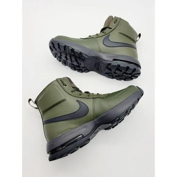 Nike Air Max Goaterra 2.0 Green Big Kid's Lace Up Boots Size 6Y