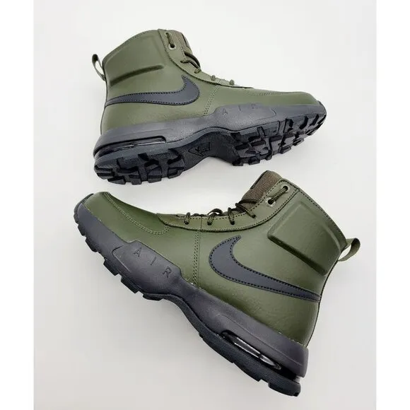 Nike Air Max Goaterra 2.0 Green Big Kid's Lace Up Boots Size 6Y