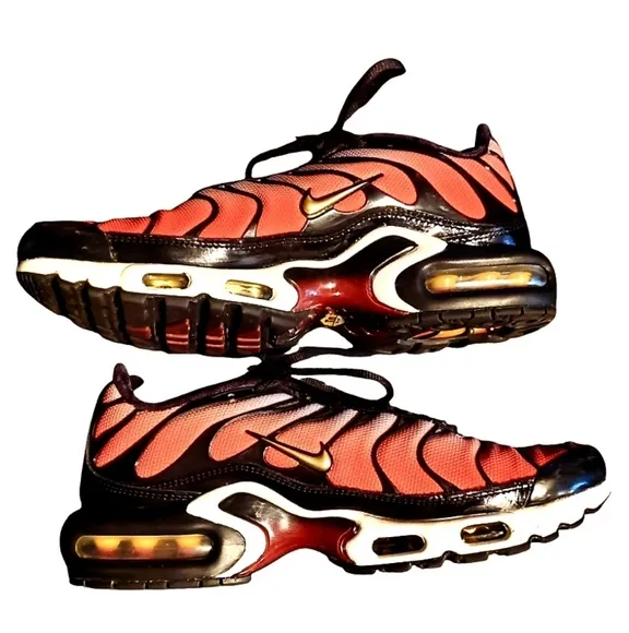 Nike Air Max Plus Sisterhood Purple Pulse Metalic Gold Size 9½