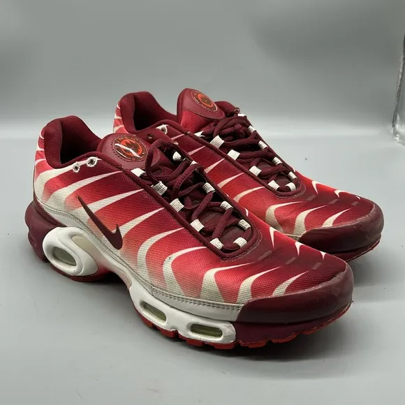 Nike Air Max Plus Tuned 1 TN After The Bite White Red Trainers AQ0237 101