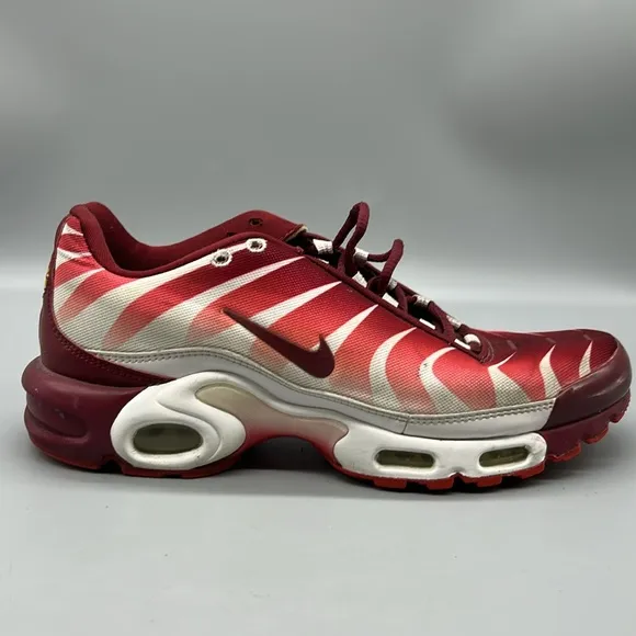 Nike Air Max Plus Tuned 1 TN After The Bite White Red Trainers AQ0237 101