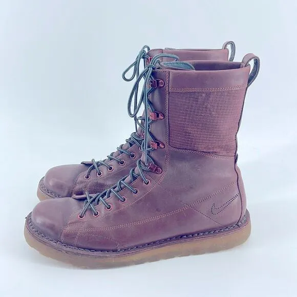 Nike Air Revelstoke Premium leather lace up combat boots sz 11.5