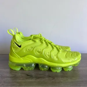 Nike Air VaporMax Plus Tennis Ball Yellow Women's Shoe Size 7.5