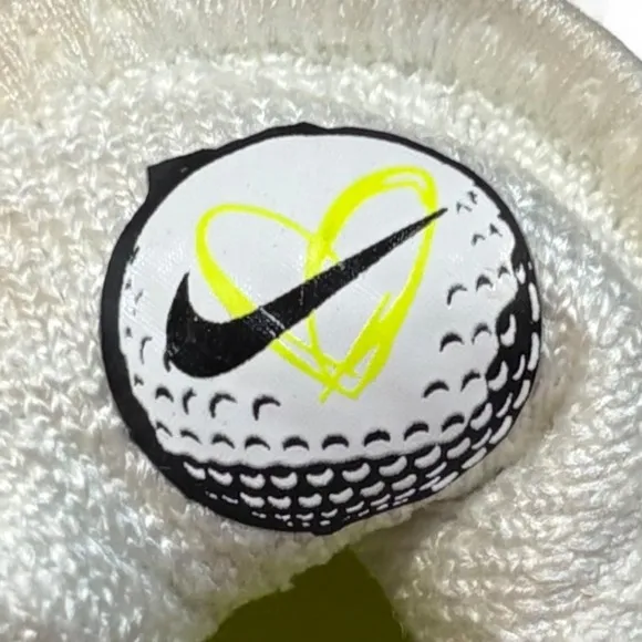 Nike Air Zoom Infinity Tour Peace Love Golf Shoes White Women Size 8 Men 6.5
