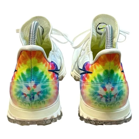 Nike Air Zoom Infinity Tour Peace Love Golf Shoes White Women Size 8 Men 6.5