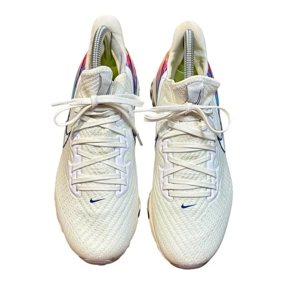 Nike Air Zoom Infinity Tour Peace Love Golf Shoes White Women Size 8 Men 6.5