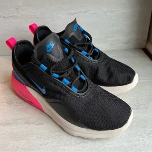 Nike AirMax Motion 2 running shoes Black Pink Size 6.5