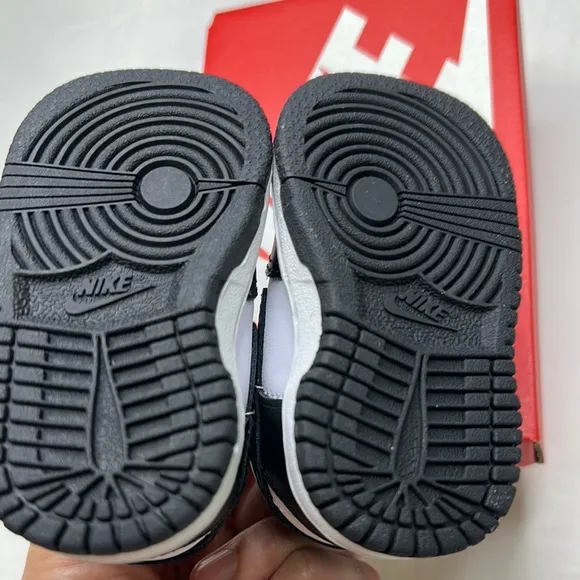Nike Black and White Panda Toddler sneakers size 2c