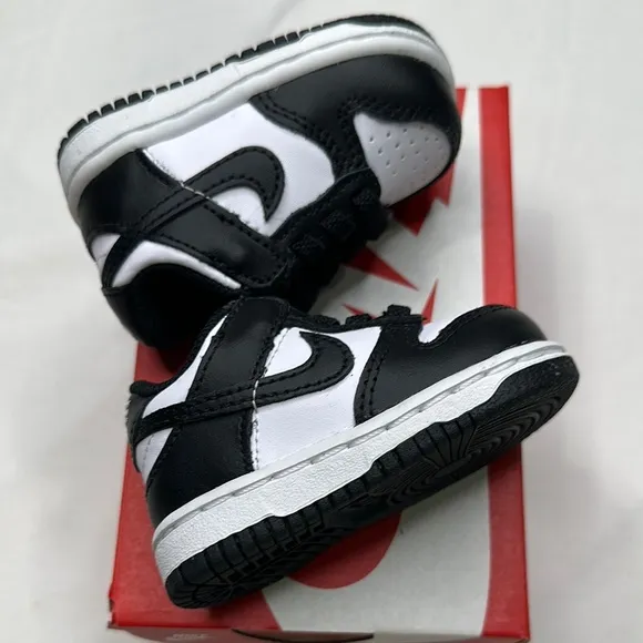 Nike Black and White Panda Toddler sneakers size 2c