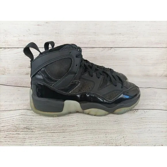 Nike Boys Air Jordan Jumpman Sz 5.5Y Two Trey DQ8431 Black Basketball Shoes Snea