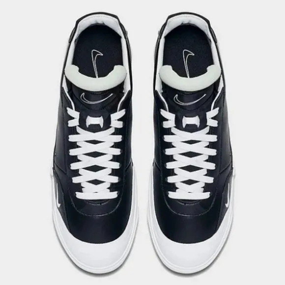 Nike Drop Type Premium Men's Retro Black Leather Shoe Sneakers