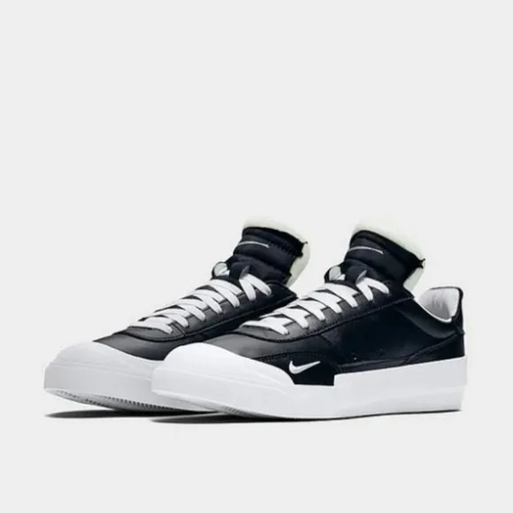 Nike Drop Type Premium Men's Retro Black Leather Shoe Sneakers