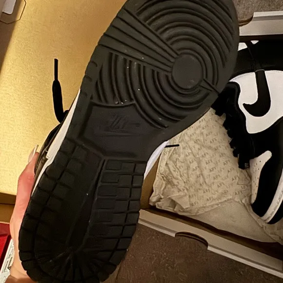 Nike Dunk High Retro White/Black Sz 7