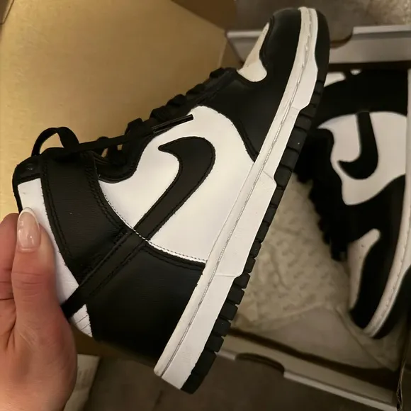 Nike Dunk High Retro White/Black Sz 7