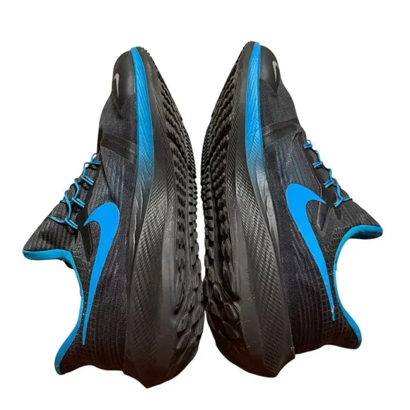 Nike FlyEase Bryton V2 Black &amp; Blue Athletic Shoes Size 14 Lightweight &amp; Comfort
