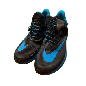 Nike FlyEase Bryton V2 Black &amp; Blue Athletic Shoes Size 14 Lightweight &amp; Comfort