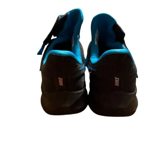 Nike FlyEase Bryton V2 Black &amp; Blue Athletic Shoes Size 14 Lightweight &amp; Comfort
