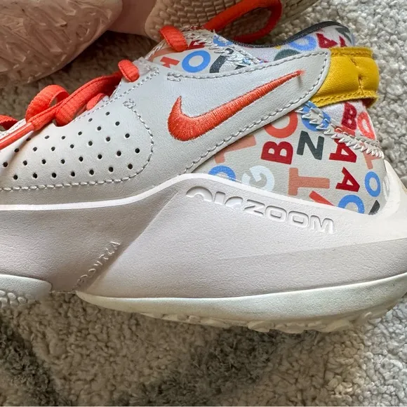 NIKE FREAK 2 MVP ALPHABET Sneakers air zoom shoes white orange YOUTH 5