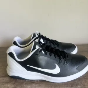 Nike Infinity Golf Black White Men's Shoe Size 10.5 SKU#24580