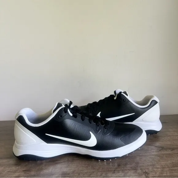 Nike Infinity Golf Black White Men's Shoe Size 10.5 SKU#24580