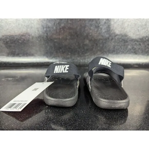 Nike Kawa Slide SE TD Black Pure Platinum Shoes Toodler Size 8C DN3971-001 NIB