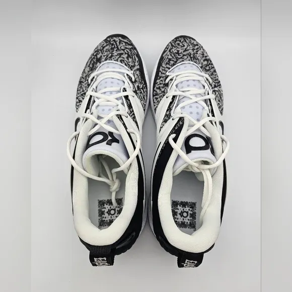 Nike KD 15 TB 'White Black Speckled' Basketball Shoes Mens Size 18