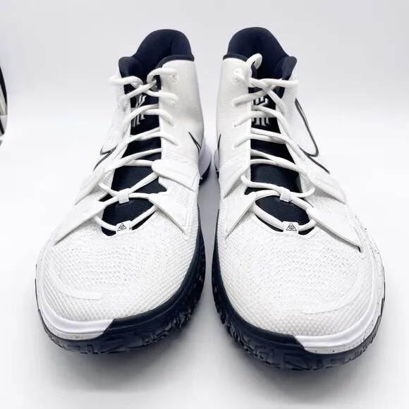 Nike Kyrie 7 TB Promo Basketball Shoes DM5042-100 Men's White Black Size 18