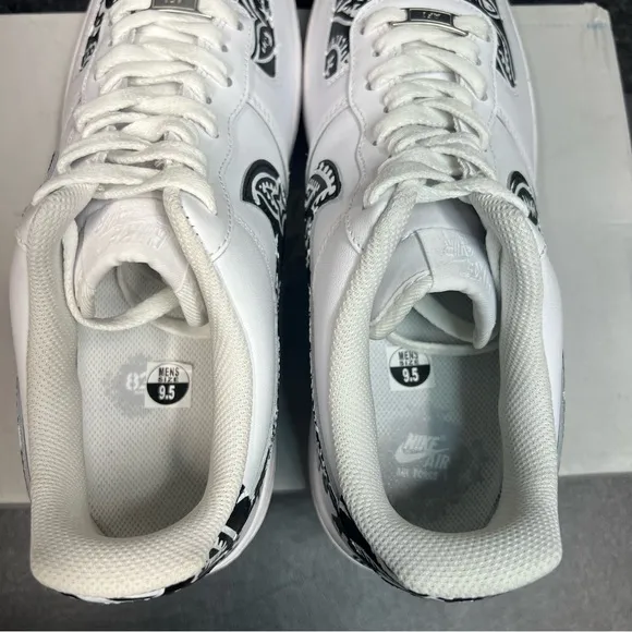 Nike Men’s Air Force 1 Custom “Bandana Drip” Shoes Size 9.5