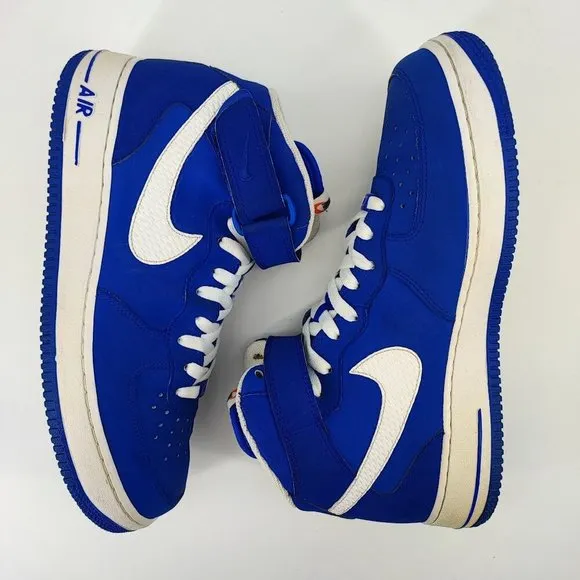 Nike Men’s Air Force 1 Mid  '07 315123-405 Royal Blue Shoes Size 11