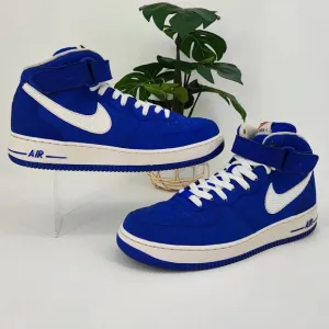 Nike Men’s Air Force 1 Mid  '07 315123-405 Royal Blue Shoes Size 11