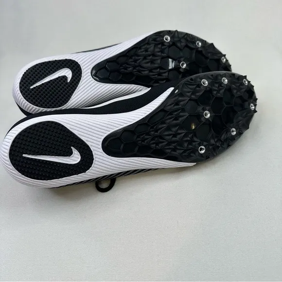 NIKE Men’s Zoom Rival Track And Field Shoes Black 12.5