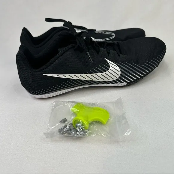 NIKE Men’s Zoom Rival Track And Field Shoes Black 12.5