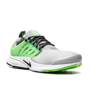 Nike Presto Grade school boy running shoes smoke gray black green strike