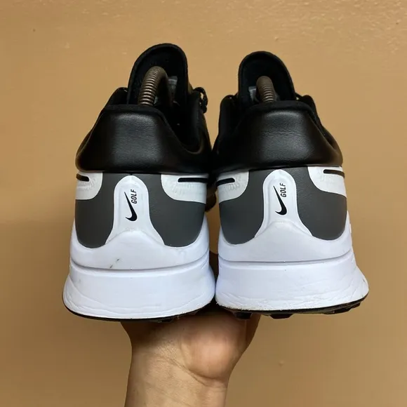 Nike React Air Zoom Infinity Tour NEXT% Spikeless Golf Shoes “Black Gray White”