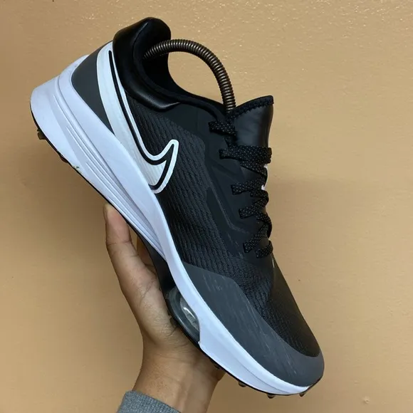 Nike React Air Zoom Infinity Tour NEXT% Spikeless Golf Shoes “Black Gray White”