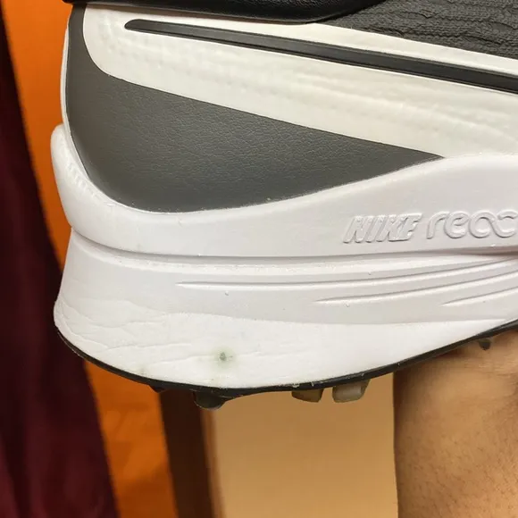 Nike React Air Zoom Infinity Tour NEXT% Spikeless Golf Shoes “Black Gray White”