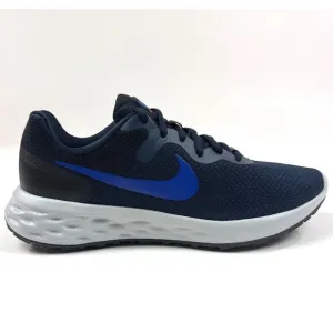 Nike Revolution 6 Next Nature Obsidian Black Royal Blue Running Shoes DC3728-400