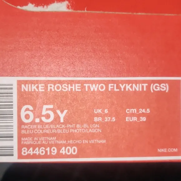 Nike Roshe Two Flyknit (GS)Boys Running Athletic