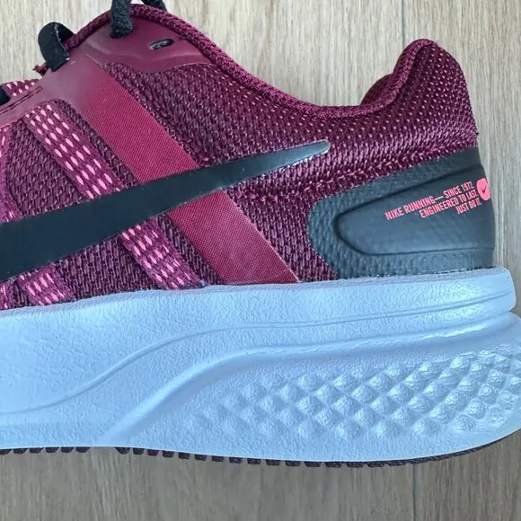 ⭐Nike Run Swift 2 Running Women Athletic Shoes Sneaker Burgundy Pink CU3528-600