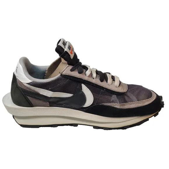 Nike sacai x LDWaffle 'Black' Men's Size 10 Athletic Running Shoes BV0073-001