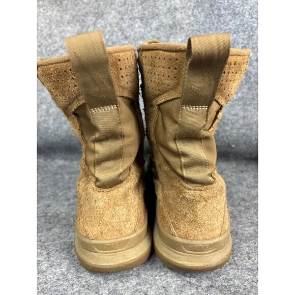 Nike SFB Field 2 8&quot; Leather Tactical Boots Men's 7 Coyote Brown Lace Up