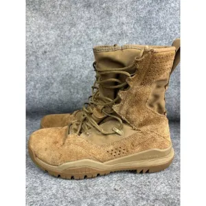 Nike SFB Field 2 8&quot; Leather Tactical Boots Men's 7 Coyote Brown Lace Up