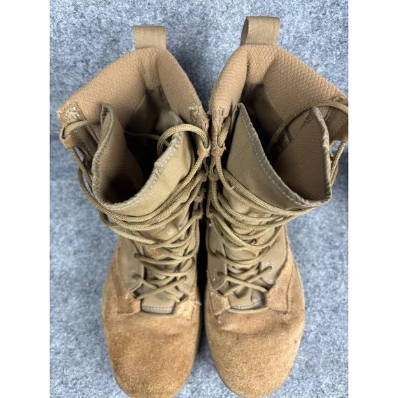 Nike SFB Field 2 8&quot; Leather Tactical Boots Men's 7 Coyote Brown Lace Up
