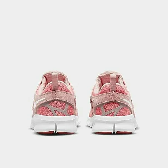 Nike Shoes Girls Size 7 Youth Free Run 2 Pink Salt Athletic Running Sneaker