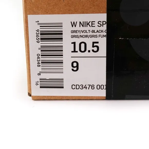 Nike Space Hippie 04 Womens Size 10.5 Lightweight Shoes CD3476-001 Mens 9